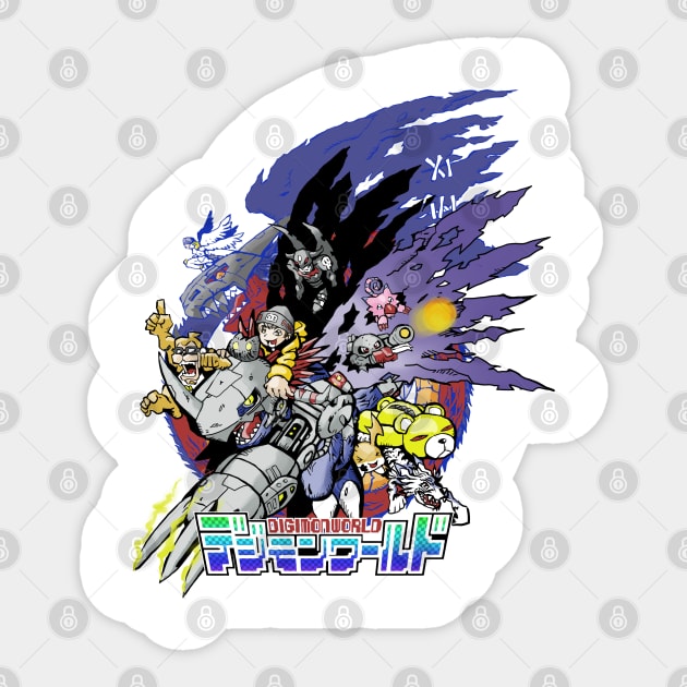 DIGIMON WORLD Sticker by malbatross